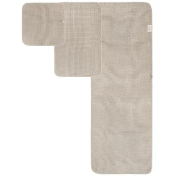 POLYTE Oversize Quick Dry Microfiber Bath Towel Set 6 Piece