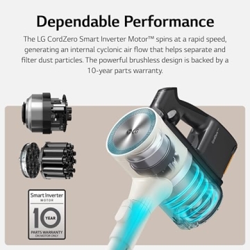 LG CordZero Cordless Vacuum Cleaner with Auto Empty