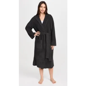 Luxurious Barefoot Dreams Hooded Robe for Homewear