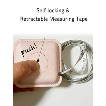 haoa 79Inch Retractable Tape Measure in Chic Pink