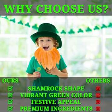 Fun Express Mini Shamrock Lollipops for St Patricks Day