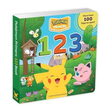Pokémon Primers: 123 Educational Board Book for Kids