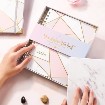 2024 Weekly & Monthly Planner with Beautiful Design