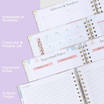 2024 Weekly & Monthly Planner with Beautiful Design