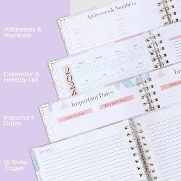 2024 Weekly & Monthly Planner with Beautiful Design