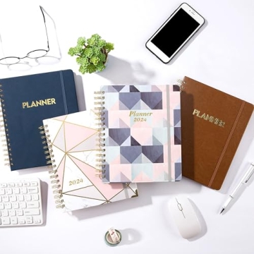 2024 Weekly & Monthly Planner with Beautiful Design