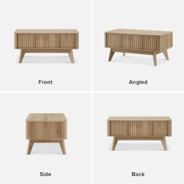 Mopio Brooklyn Lift Top Coffee Table - Modern Elegance