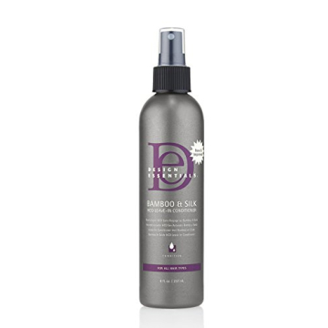 Design Essentials Natural Bamboo & Silk HCO Strengthening Leave-In Conditioner - 8 Oz