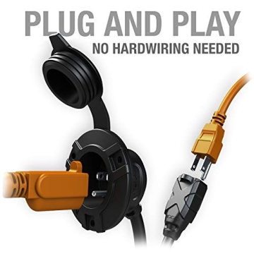 NOCO GCP1 15A Waterproof AC Port Plug for Outdoor