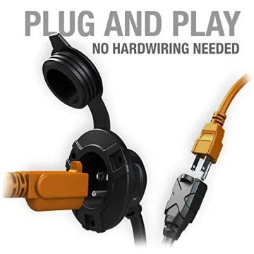 NOCO GCP1 15A Waterproof AC Port Plug for Outdoor