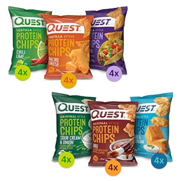 Quest Protein Chips High Protein Variety Pack 24 Count