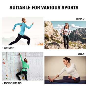 isnowood Women's Sun Protection Long Sleeve Shirts, UPF 50+ UV Rash Guard Swim Shirt, Workout Hiking Running Athletic Tops White