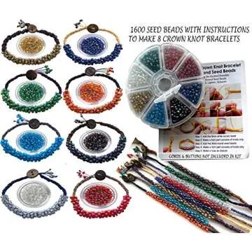 Adults Deluxe Jewelry Making Beads Mix Pliers Findings Starter Kit Gift Set
