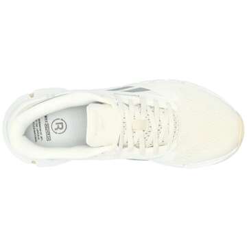 Reebok Women's Zig Dynamica 5 Sneaker, Alabaster/Chalk/Grey 3, 9