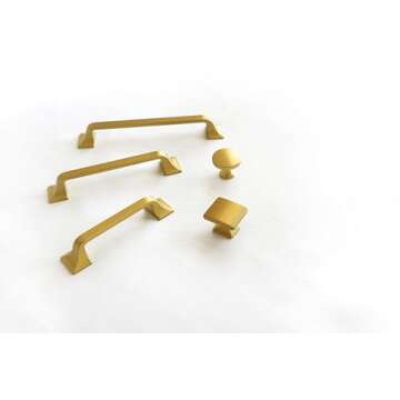 Hickory Hardware Solid Core Kitchen Cabinet Knobs