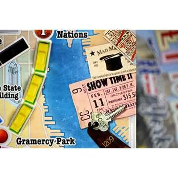 Ticket to Ride New York Board Game - Train Route-Building Strategy Game, Fun Family Game for Kids & Adults, Ages 8+, 2-4 Players, 10-15 Minute Playtime, Made by Days of Wonder