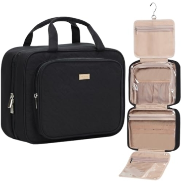 NISHEL Toiletry Bag for Women Large Capacity Organizer