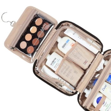 NISHEL Toiletry Bag for Women Large Capacity Organizer