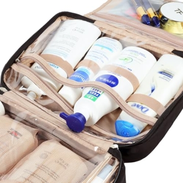 NISHEL Toiletry Bag for Women Large Capacity Organizer