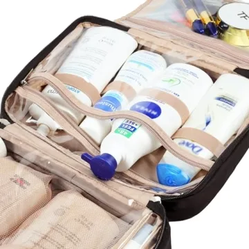 NISHEL Toiletry Bag for Women Large Capacity Organizer