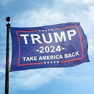 Donald Trump 2024 Flags - Vibrant 3x5FT Pack of 2