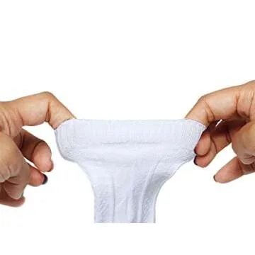 EPEIUS Unisex-Baby Boys Girls Seamless Cable Knit Knee High Socks Newborn Girls Uniform Stockings for 0-3 Months,3 Pairs,White