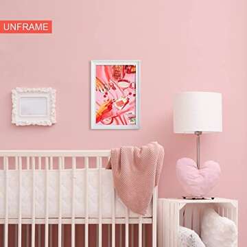 Trendy Pink Posters for Room Aesthetic Canvas Wall Art