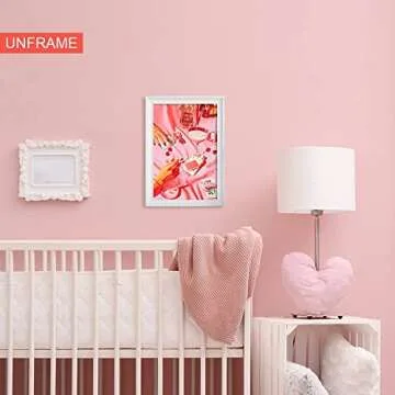 Trendy Pink Posters for Room Aesthetic Canvas Wall Art