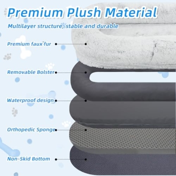 WROS Human Dog Bed Comfort for You and Pets