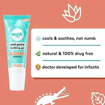 Wink Well Baby Teething Relief Gel for Infants & Kids
