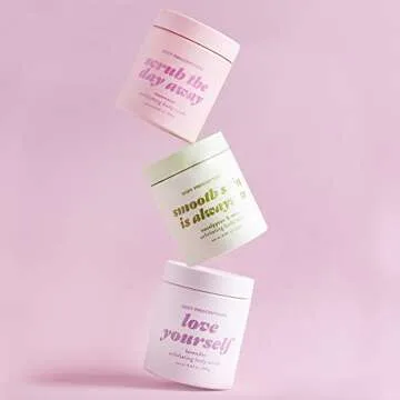 Body Prescriptions Exfoliating Body Scrub – Body Cleanser for Nourished, Ultra-Smooth Skin, Lavender, Rosewater, Eucalyptus & Mint