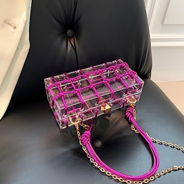 Buy Stunning Rhinestone Acrylic Clutch for Events