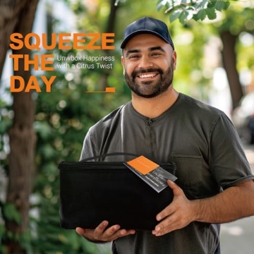 Citrus Bath & Body Gift Set for Men - Luxury Basket