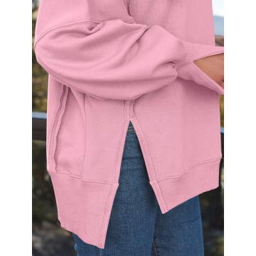 Trendy Queen Oversized Crewneck Sweatshirt for Women