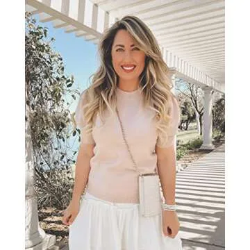 Women's Stylish Puff Sleeve Sweater Top for Any Occasion