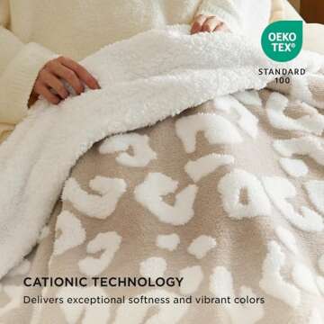 Cozy Bedsure Sherpa Blanket Warmth and Style for All
