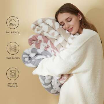 Cozy Bedsure Sherpa Blanket Warmth and Style for All