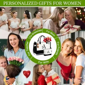 Personalized YOOLIFE Tote Bag for Women Gifts