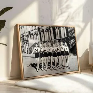 Vintage New York Chorus Line Art - Perfect Wall Decor Gift