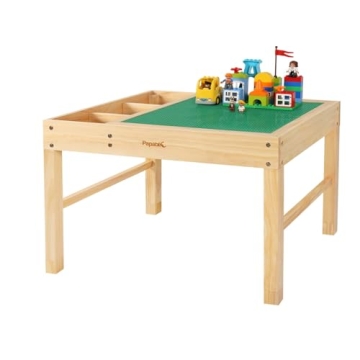 Papablic 2 in 1 Kid Activity Table for Creative Play