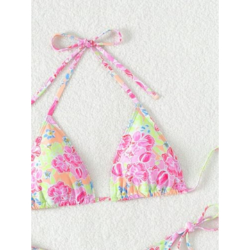 Stylish SweatyRocks Triangle Bikini for Women