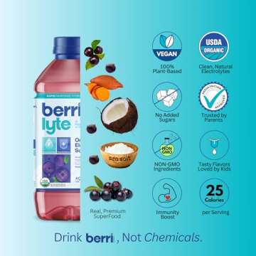 Organic Electrolyte Solution for Kids - Berri Lyte