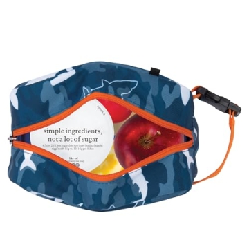 PackIt Camo Shark Freezable Snack Box for Fresh Snacks