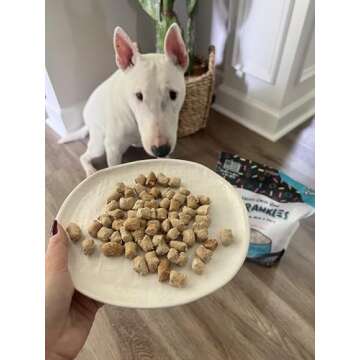 SPRANKLES Freeze Dried Dog Food for Small & Large Breeds Dogs, 16 Oz Beef Dog Food Toppers for Picky Eatres, Made in USA - Grain Free & All Natural Freeze Dried Dog Treats Made with 96% Meat Organs