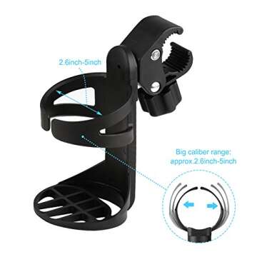 Accmor Universal Stroller Cup Holder for Easy Access