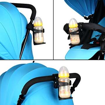 Accmor Universal Stroller Cup Holder for Easy Access