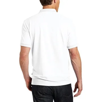 Short Sleeve Cotton Pique Polo - Nautica XS