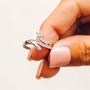 Pura Vida Cinderella Fairy Tale Opal Star Ring