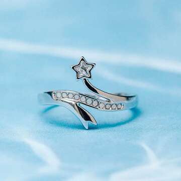 Pura Vida Cinderella Fairy Tale Opal Star Ring