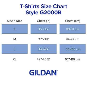 Gildan Youth Ultra Cotton T-Shirt, Style G2000B, 2-Pack, White, X-Large